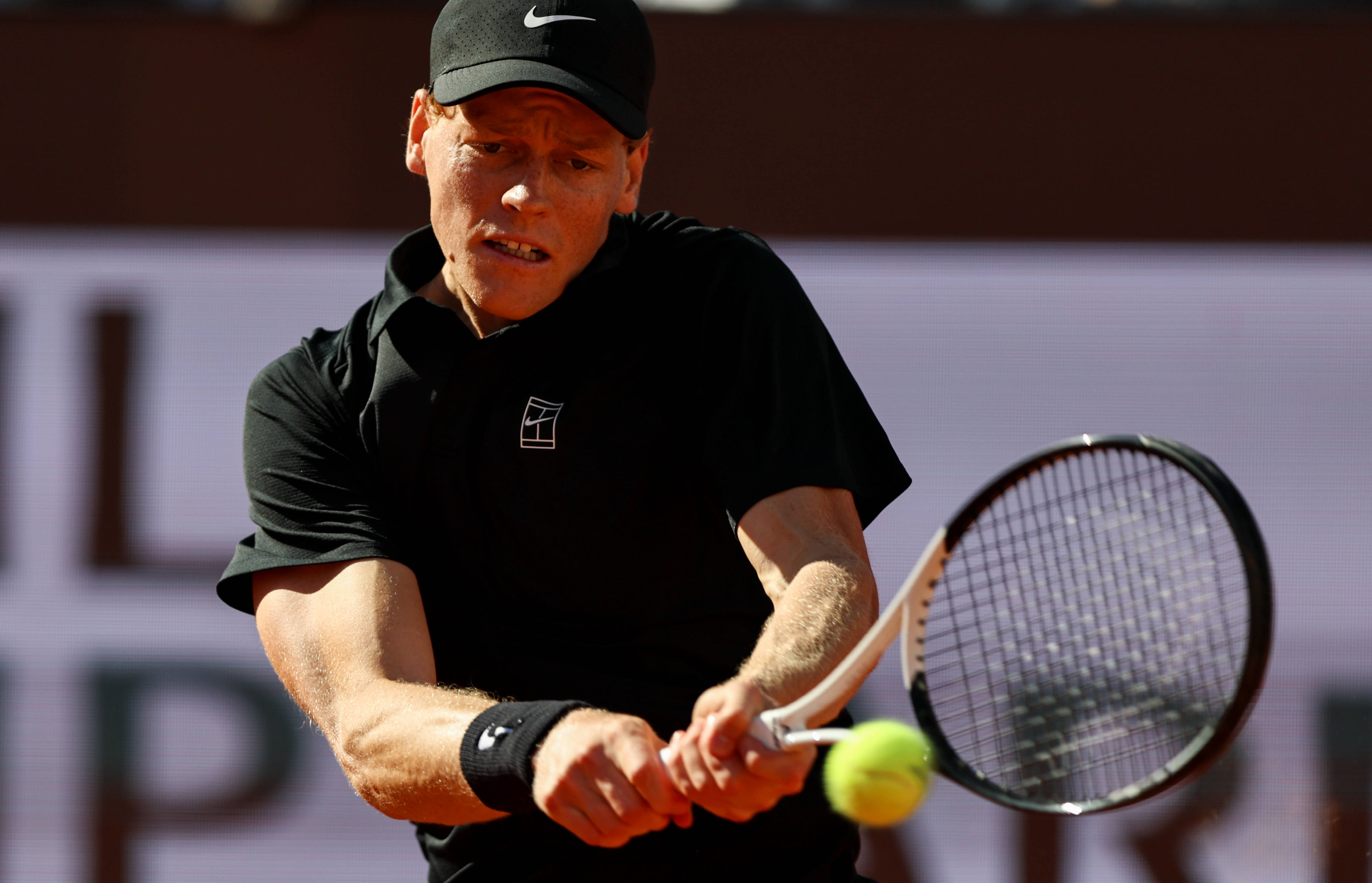 (体育)网球——ATP1000罗马站:辛纳晋级16强